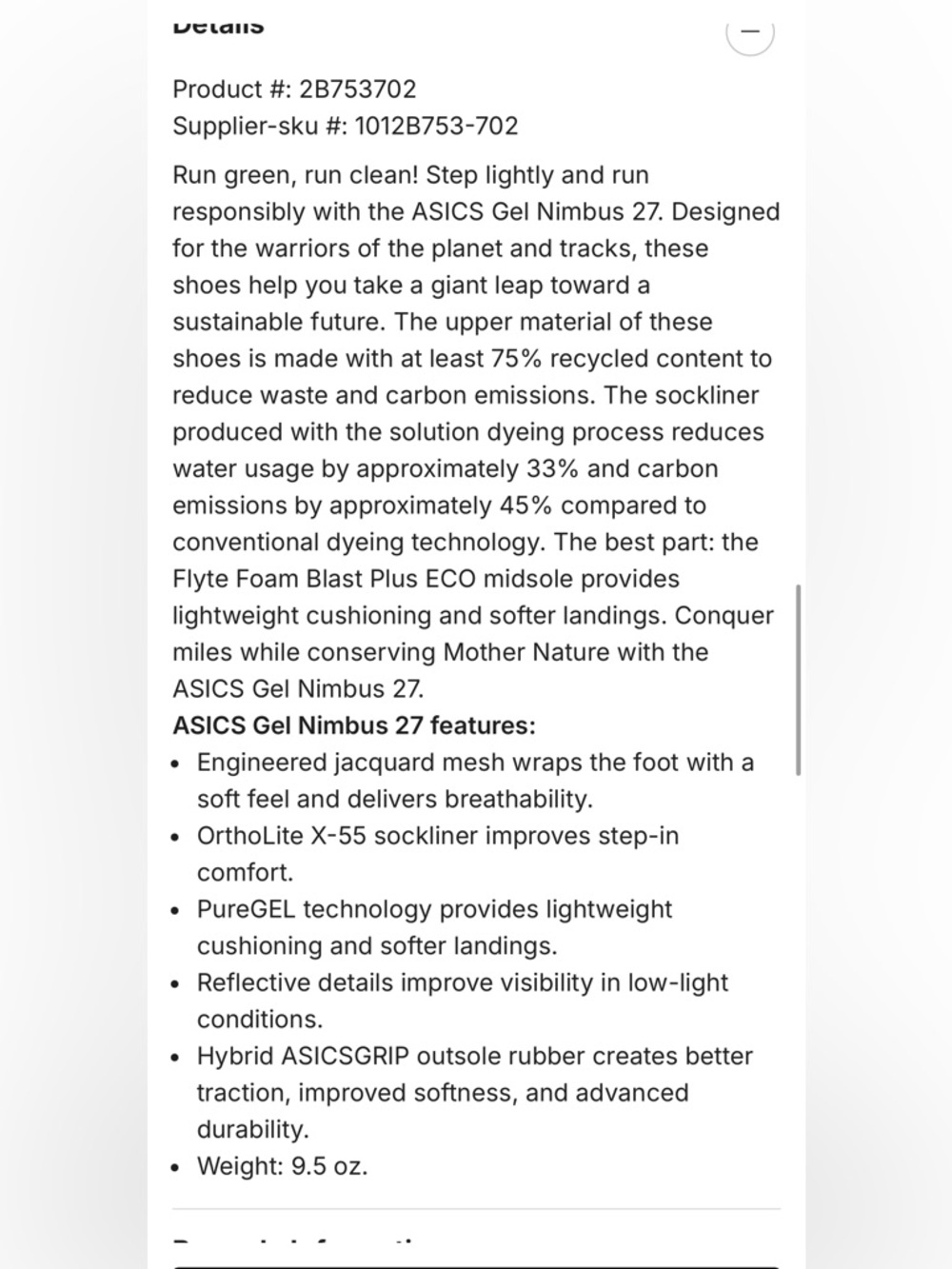 Asics White Athletic Sneakers with Teal and Coral Accents - Picture 8 of 8